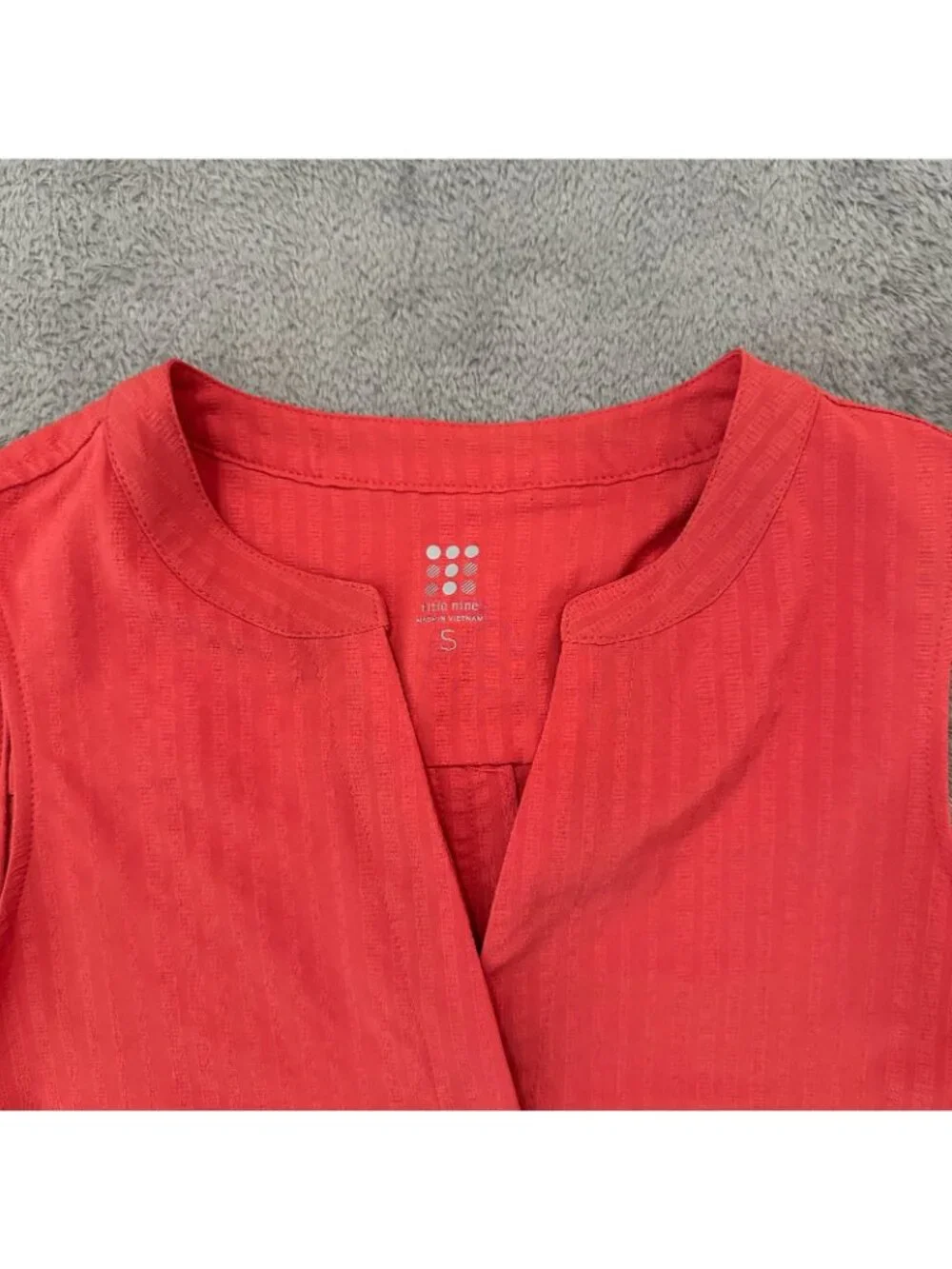 Title Nine Speed Racer Tunic Dress SMALL Coral Tennis Athleisure Sleeveless - Picture 3 of 6